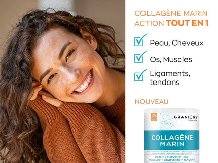 GRANIONS COLLAGENE MARIN Type 1 Goût Neutre - 285g