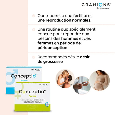 GRANIONS CONCEPTIO DUO HOMME + FEMME