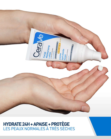 CERAVE Crème Hydratante Visage SPF50 - 52ml - Nymphora