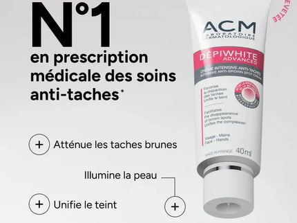 ACM DEPIWHITE ADVANCED Crème Intensive Anti Tâches - 40ml