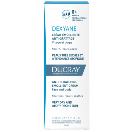 DUCRAY DEXYANE Crème Émolliente Anti-Grattage - 200ml - Nymphora