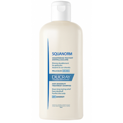DUCRAY SQUANORM Shampooing Antipelliculaire - Pellicules Sèches 200ml - Nymphora