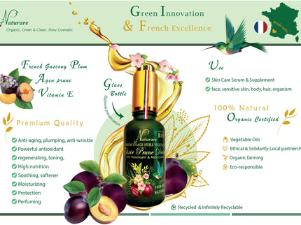 PACK DUO ECLAT VEGETAL - Elixir Sérum Huile Végétale Complément Alimentaire