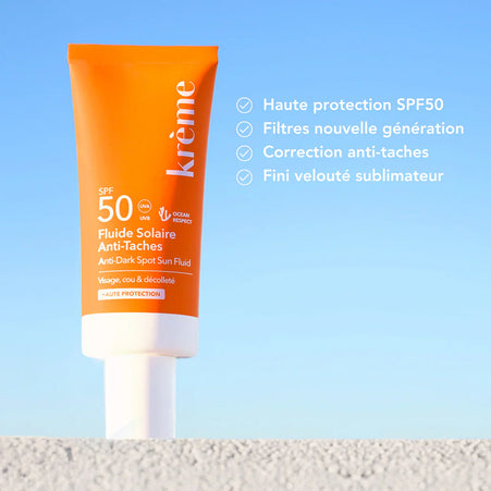 KRÈME FLUIDE SOLAIRE ANTI-TACHE SPF50 - 40ml