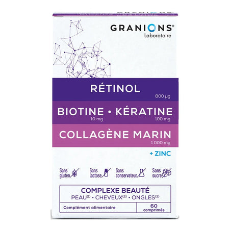GRANIONS COMPLEXE BEAUTE - 60 Comprimés