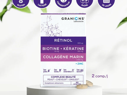 GRANIONS COMPLEXE BEAUTE - 60 Comprimés