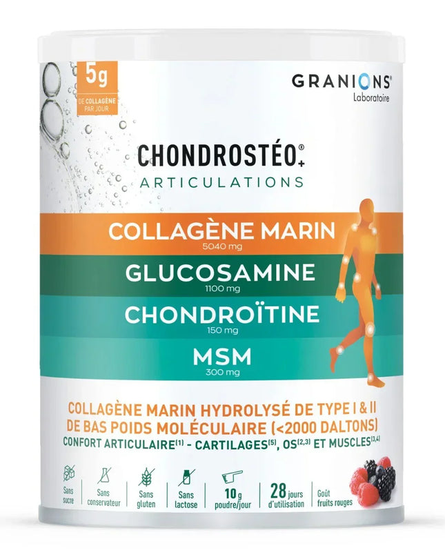 CHONDROSTÉO + Articulations - Collagène Marin - Poudre 280g - Nymphora