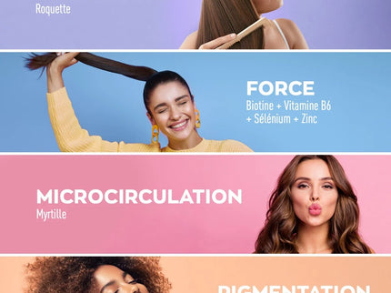 GRANIONS PRO KERACYS Cheveux 4 en 1 - 60 Gummies