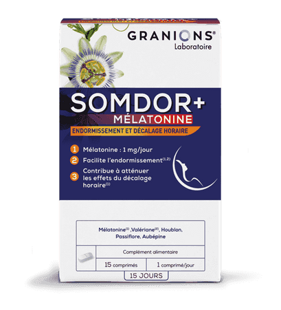 GRANIONS SOMDOR+ MÉLATONINE - 15 comprimés