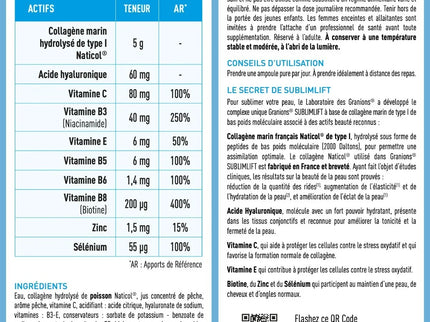 GRANIONS COLLAGENE + BEAUTÉ Sublimlift - 10 Ampoules