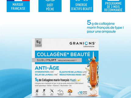 GRANIONS COLLAGENE + BEAUTÉ Sublimlift - 10 Ampoules