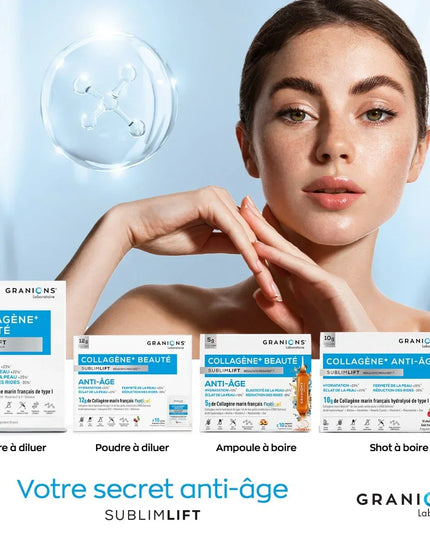 GRANIONS COLLAGENE + BEAUTÉ Sublimlift - 10 Ampoules - Nymphora