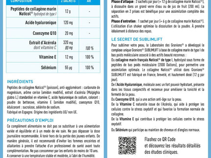 GRANIONS COLLAGENE + BEAUTÉ Sublimlift - 10 Sachets
