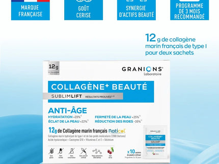 GRANIONS COLLAGENE + BEAUTÉ Sublimlift - 10 Sachets