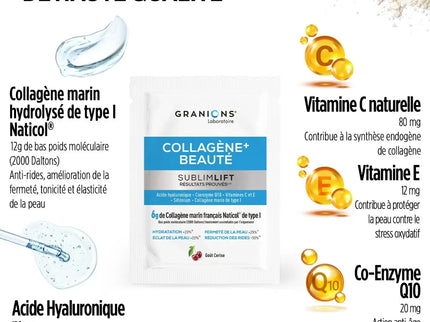 GRANIONS COLLAGENE + BEAUTÉ Sublimlift - 10 Sachets