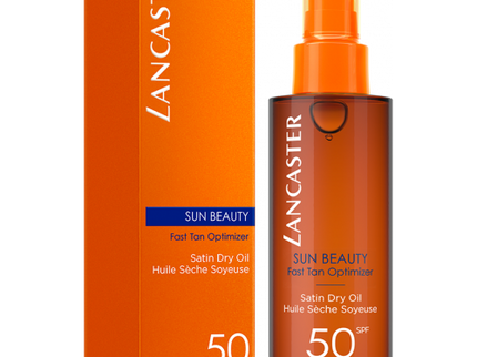 LANCASTER SUN Huile Sèche Solaire SPF50 - 150ml