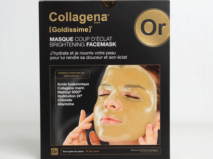 COLLAGENA GOLDISSIME MASQUE COUP D'ÉCLAT - 5 Masques