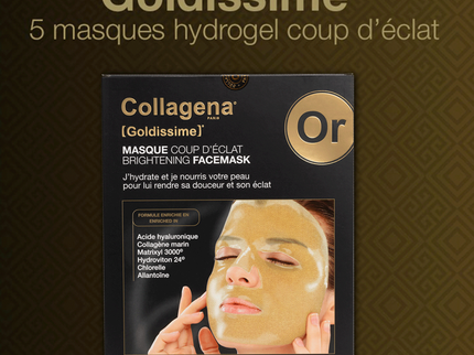 COLLAGENA GOLDISSIME MASQUE COUP D'ÉCLAT - 5 Masques