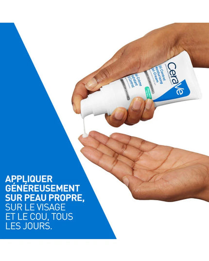 CERAVE Gel-Crème Hydratant Oil Control Visage - 52ml - Nymphora