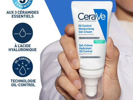 CERAVE Gel-Crème Hydratant Oil Control Visage - 52ml