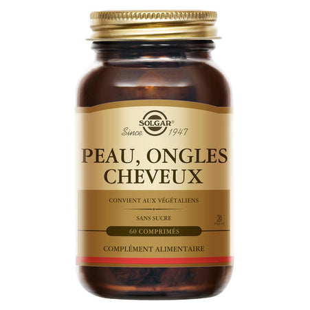 SOLGAR PEAU ONGLES CHEVEUX - 60 Comprimés