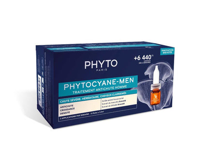 PHYTOCYANE PROGRESSIVE Traitement Antichute Homme - 12x5ml